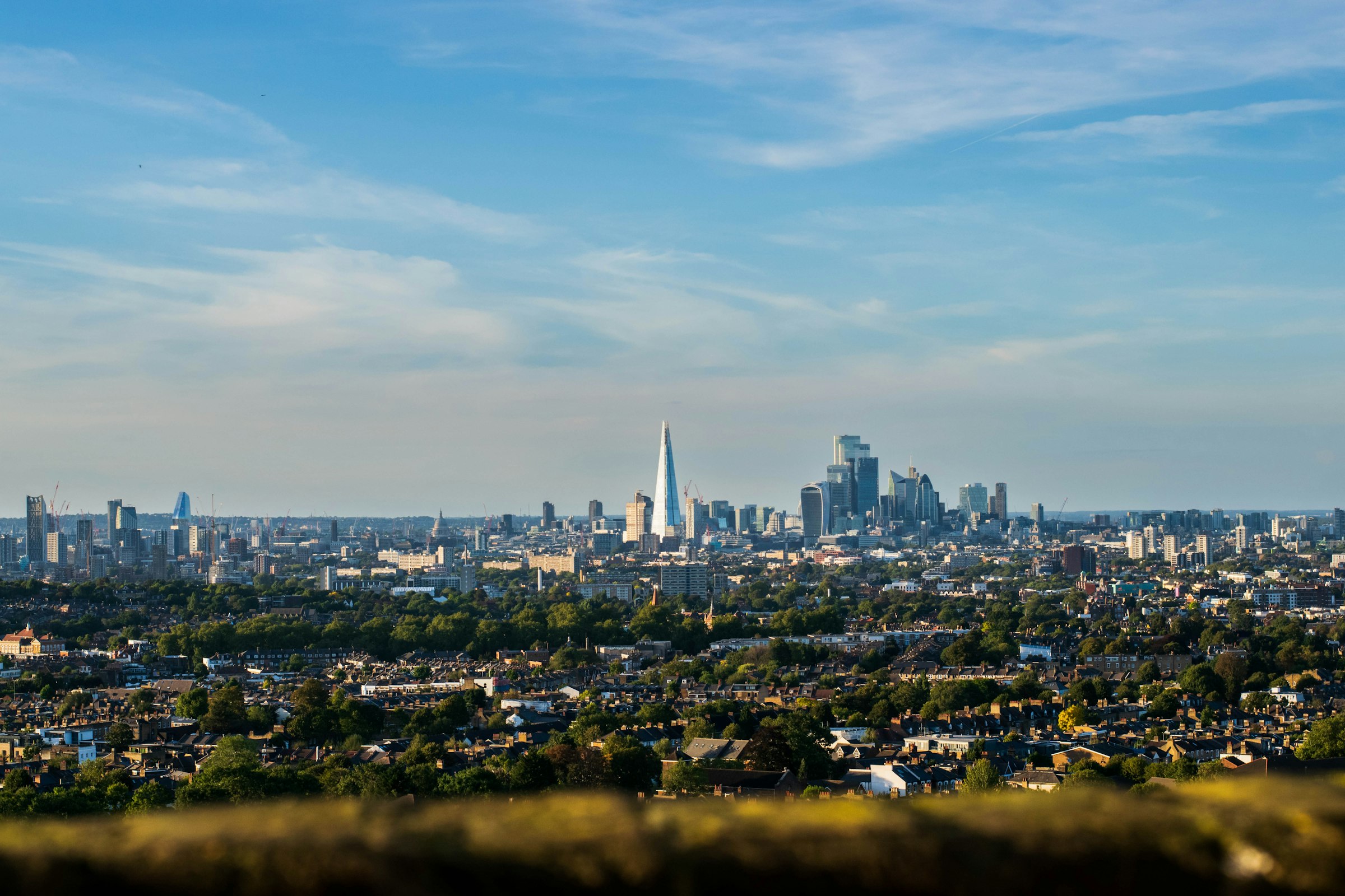The London skyline